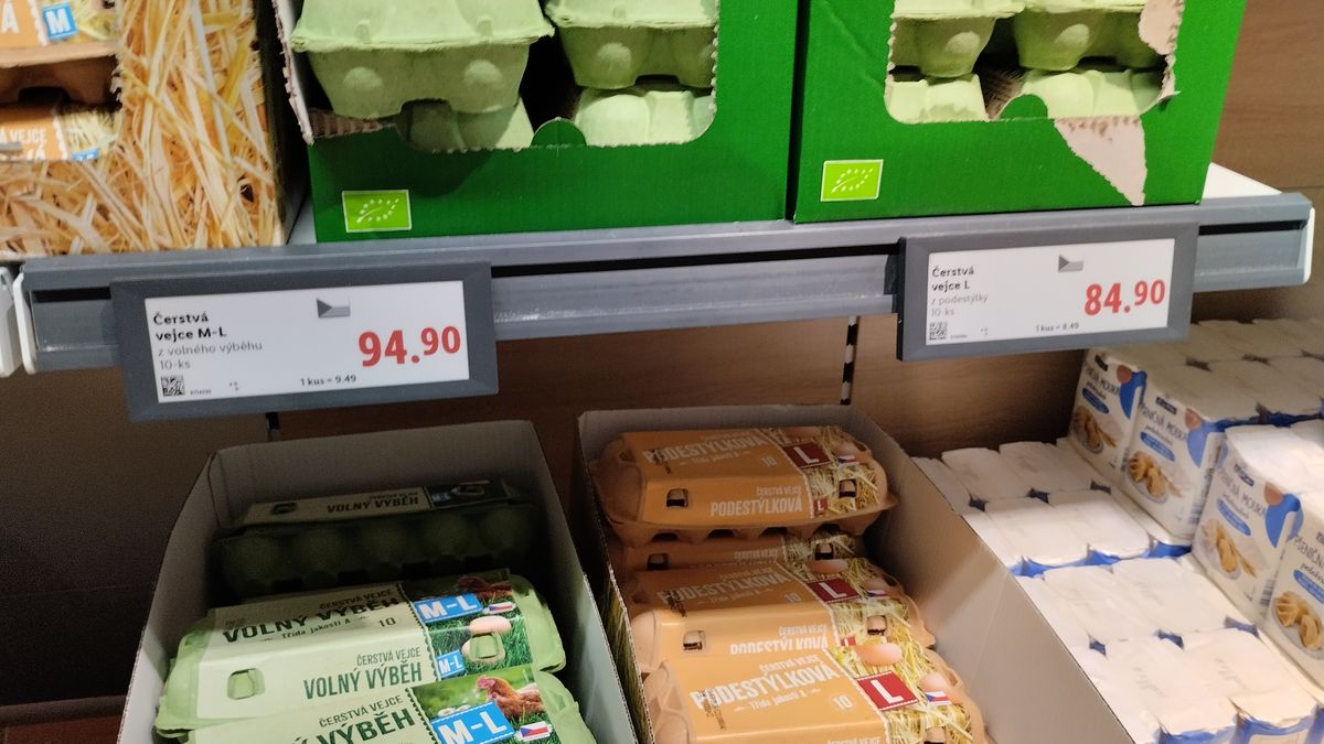 Vajíčka dál zdražují, v bio kvalitě se prodávají i za 14 korun